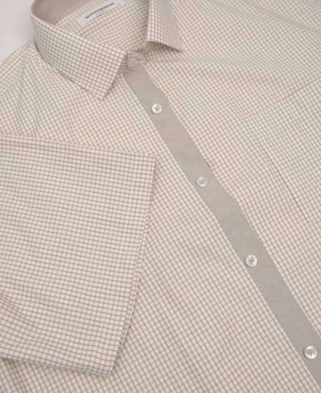 Рубашка мужская Grossir 7213G к/р