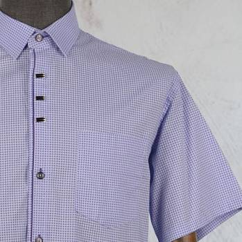 Рубашка мужская Grossir 6792AG к/р