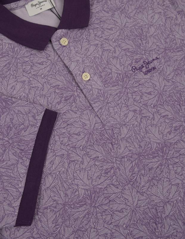 Поло мужское Pepe Jeans 1900APURPLE